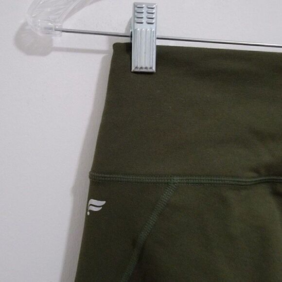 Fabletics Activewear Anywhere High Waisted Moto 7/8 Leggings Green Size Small - Picture 5 of 10